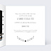 Invitation anniversaire de mariage Cœur Bucolique
