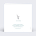Invitation anniversaire de mariage Découpe Fleurs de Coton