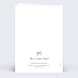 Invitation anniversaire de mariage Tempo