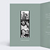 Invitation anniversaire mariage Pellicule Souvenirs Intérieur Gauche