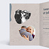 Invitation anniversaire mariage Timeline Horizon Intérieur Gauche