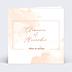 Invitation anniversaire de mariage Été Indien