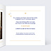 Invitation anniversaire mariage 2 en 1 Intérieur Droit