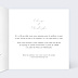 Invitation anniversaire mariage Dorure Eucalyptus Intérieur Droit