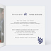 Invitation anniversaire mariage Esperluette Intérieur Droit