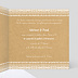 Invitation anniversaire mariage Fleurs des Champs Intérieur Droit