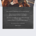 Invitation anniversaire de mariage Clap