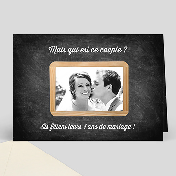 Invitation Anniversaire de Mariage Devinette