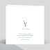 Invitation anniversaire mariage Découpe Fleurs de Coton Verso