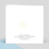 Invitation anniversaire mariage Dorure Pois Graphiques Verso