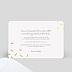 Invitation anniversaire mariage 10 ans Chic Verso