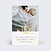 Invitation anniversaire de mariage 10 ans Chic