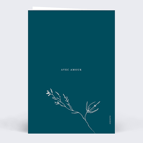 Invitation anniversaire de mariage Idylle