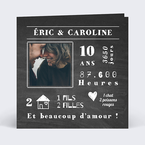 Texte D Invitation Anniversaire De Mariage Popcarte