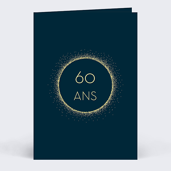 Invitation anniversaire Halo Lumineux