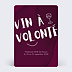 Carte Invitation EVJF Vin à Volonté