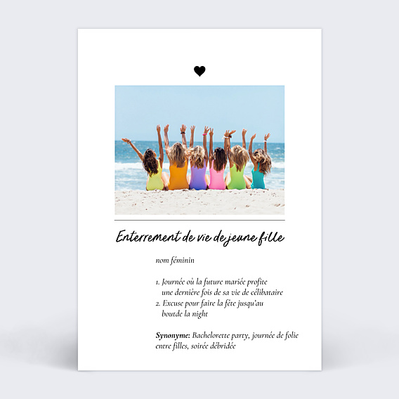 Invitation EVJF Définition EVJF