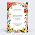 Invitation EVJF Bouquet Printanier