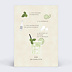 Carte invitation EVJF Cocktail Mojito