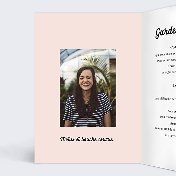 Carte invitation EVJF Motus Intérieur Gauche