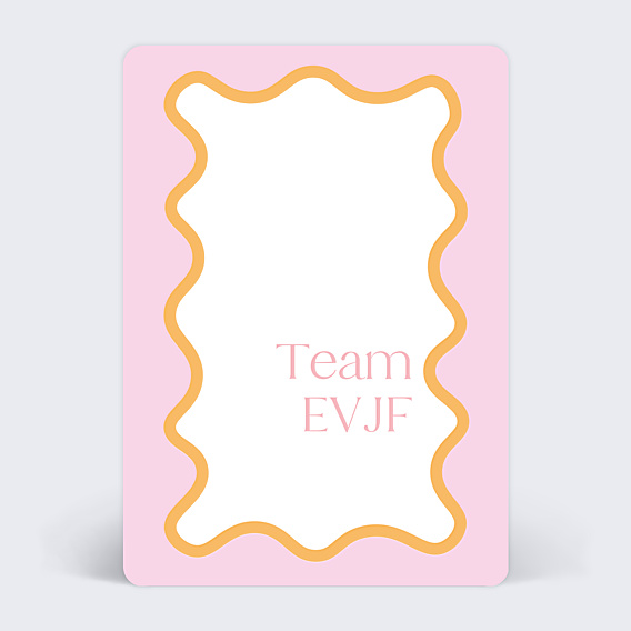 Invitation EVJF Ondulation