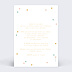 Invitation EVJF Confettis