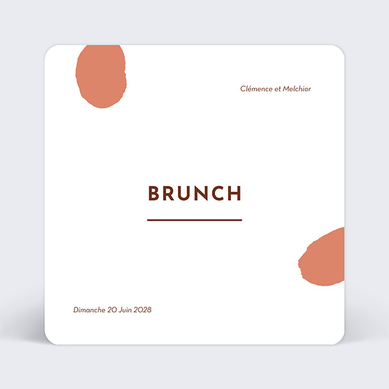 Carte Invitation Mariage Aurora