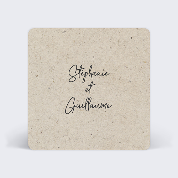 Cartes invitation mariage Chiné