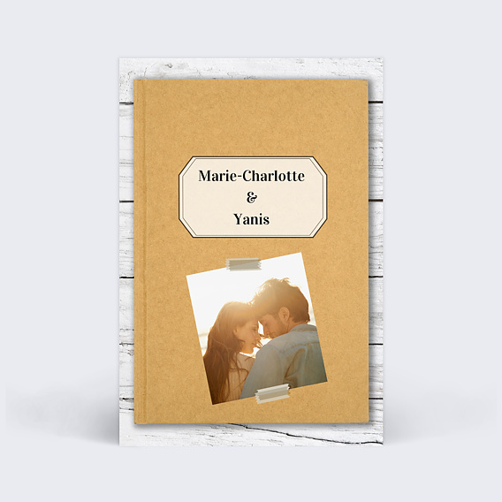 Cartes Invitation Mariage Il était une fois