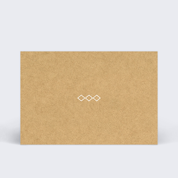 Carte d'invitation de mariage instant élégant