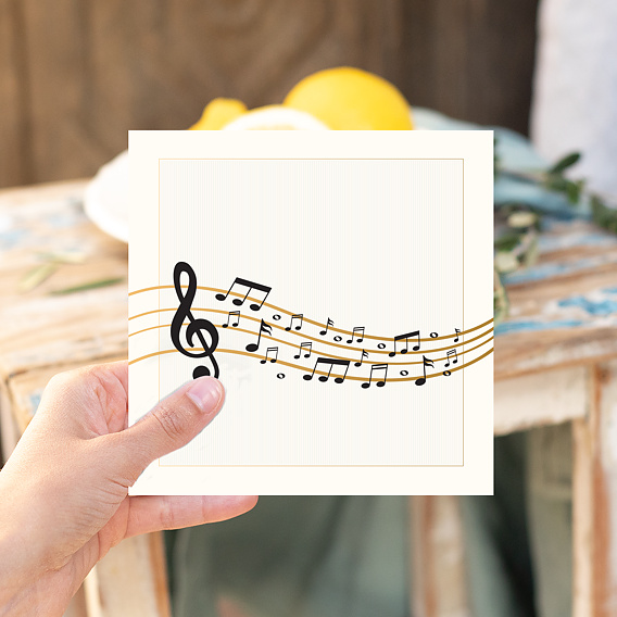 Cartes Invitation Mariage Musique