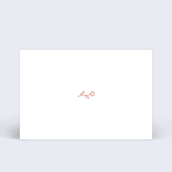 Cartes Invitation Mariage Petite fleur
