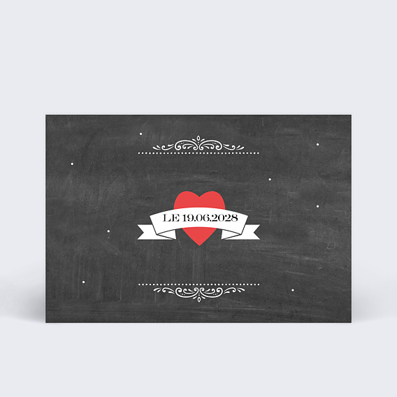Cartes invitation mariage Polaroïd