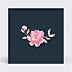 Cartes Invitation Mariage Dark Peony Fleur Seule