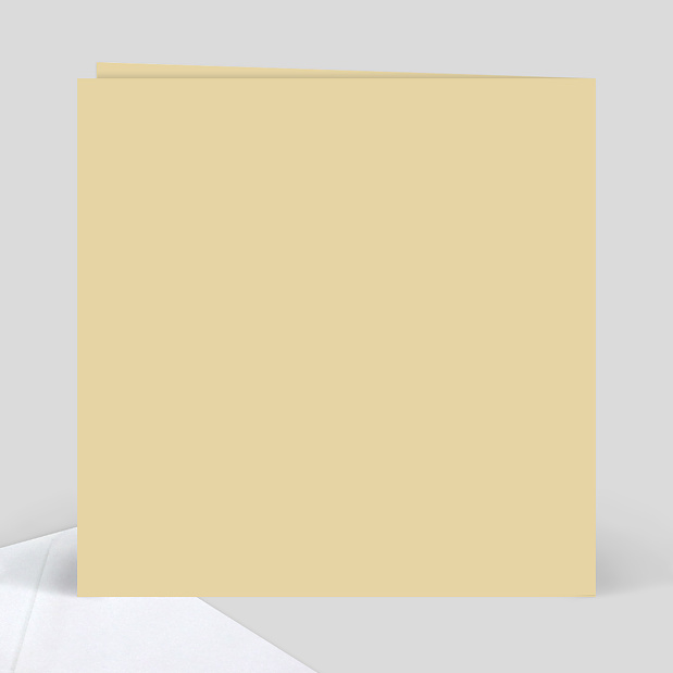 Carte d'Invitation de Mariage Ligne Verso