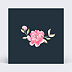 Cartes invitation mariage Dark Peony Fleur Seule