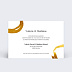 Cartes invitation mariage Alliance Verso