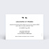 Cartes invitation mariage Cinéma Verso