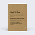 Cartes invitation mariage Modernkraft Verso