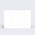 Cartes invitation mariage Puzzle  Verso