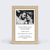 Cartes invitation mariage Vintage Ludique Verso
