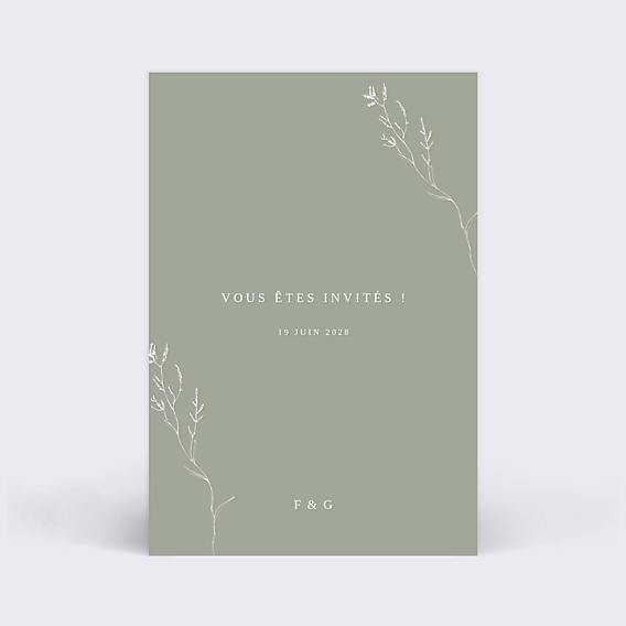 Cartes Invitation Mariage Idylle