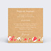 Cartes invitation mariage Mariage Enfant Verso