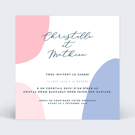 Cartes Invitation Mariage Oh Boy!