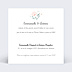 Cartes Invitation Mariage Couronne de Fleurs