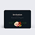 Cartes Invitation Mariage Anémone