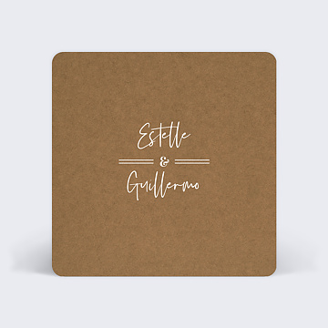 Cartes Invitation Mariage Bohme 