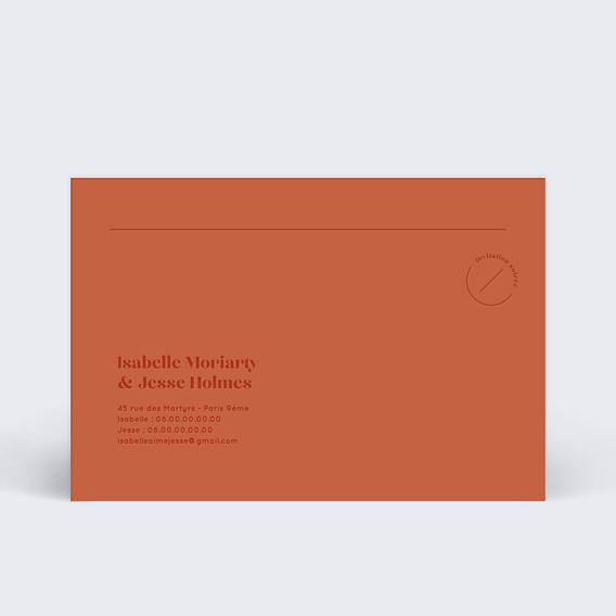 Cartes Invitation Mariage Mister M Jesse 
