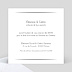 Cartes invitation mariage Timeline Calligraphie Verso