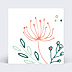 Cartes Invitation Mariage Couronne de Fleurs